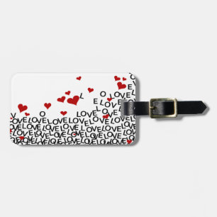 Valentine's Day Love Luggage Tag