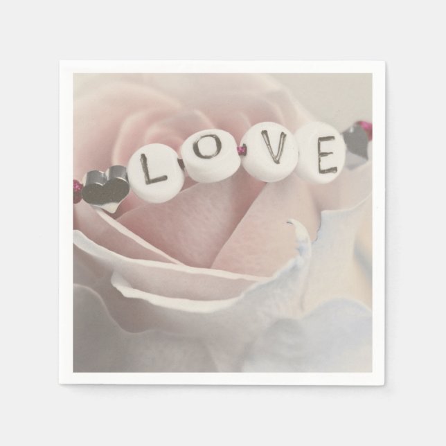 Valentines Day  Love Napkins (Front)