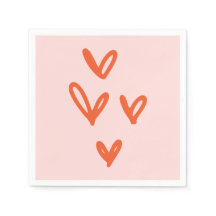 Valentine's Day Love Pastel Pink and Red