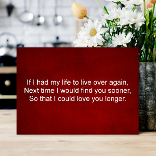 Valentine's Day Love Quote Greeting Card