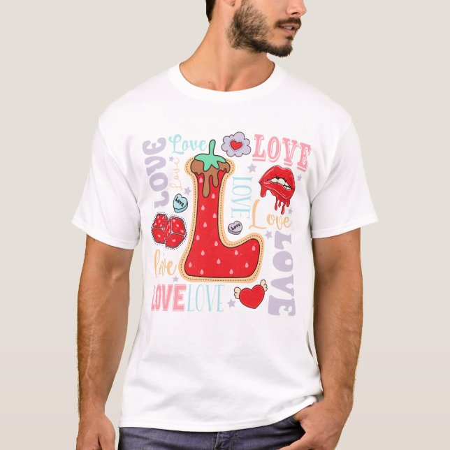 Valentine's Day Love T-Shirt (Front)