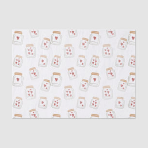 Valentine's Day Lovely Jars of Hearts Tissue Paper