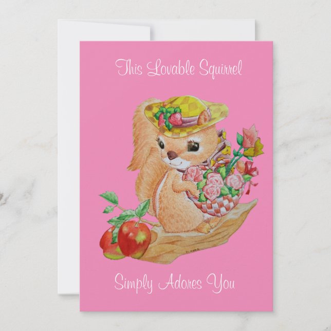 Valentine's Day Lovers Card (Front)