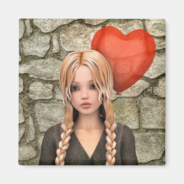 Valentines Day Magnet (Front)