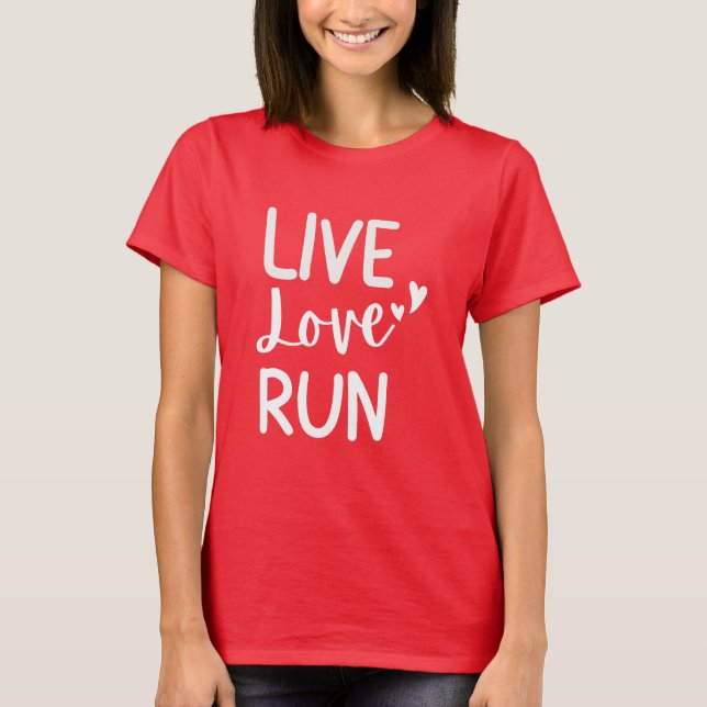 Valentines Day marathon gifts for runners  T-Shirt (Front)