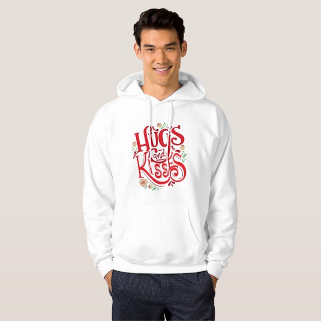 Valentine's Day Men's Hoodie  (Front Full)