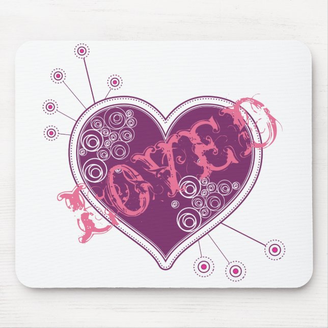 Valentine's Day Mouse Pad (Front)