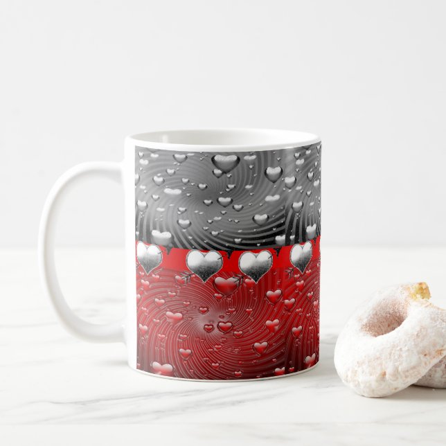 Valentine's Day Mug Mugs (With Donut)