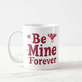 Valentine's Day Mug with Retro Design