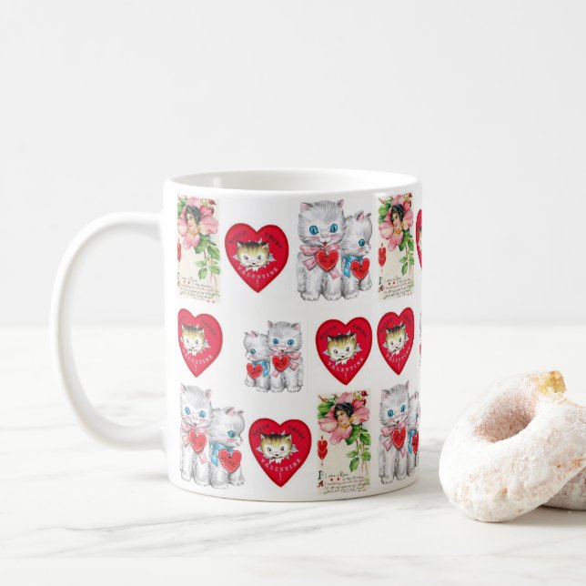 Valentine's Day Mugs (With Donut)