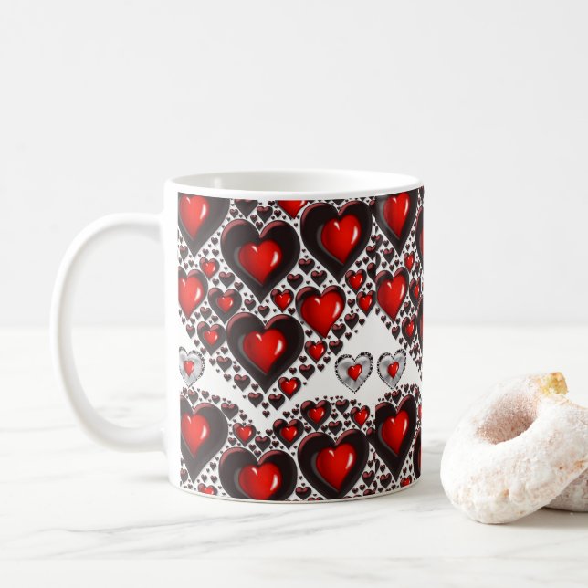 Valentine's Day Mugs (With Donut)