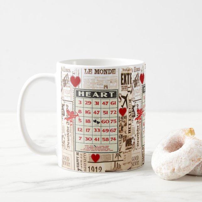 Valentine's Day Mugs (With Donut)