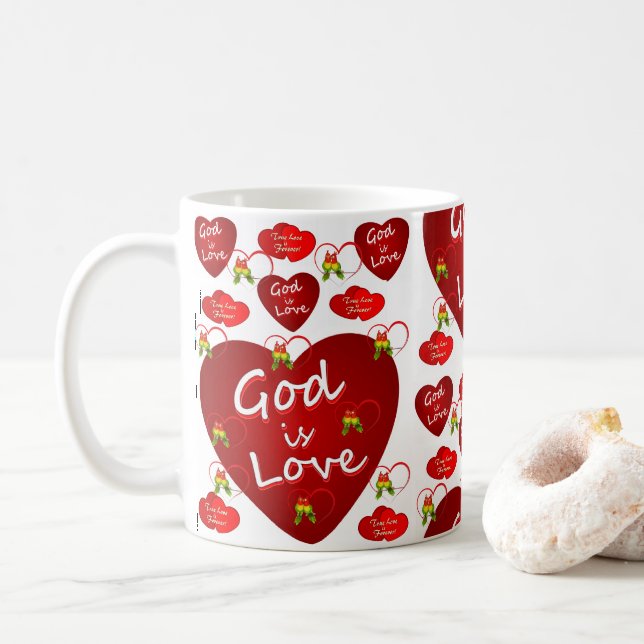 Valentine's Day Mugs (With Donut)