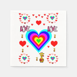 Valentine's Day Napkin