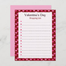 Valentine's Day Notepad