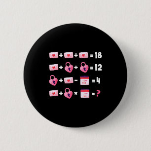 Valentines Day Order Of Operations Valentines Math 6 Cm Round Badge