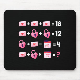 Valentines Day Order Of Operations Valentines Math Mouse Pad