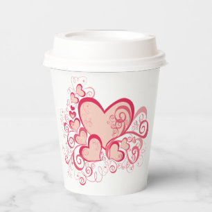 Valentine's Day Paper Cups