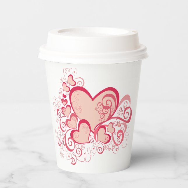 Valentine's Day Paper Cups (Front)