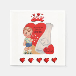 Valentine's Day Paper Napkins