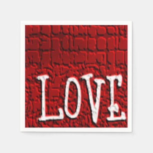 Valentine's Day Paper Napkins
