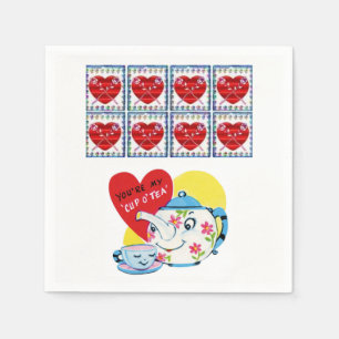 Valentine's Day Paper Napkins