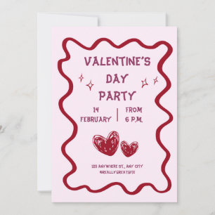 Valentine's Day Party Invitation
