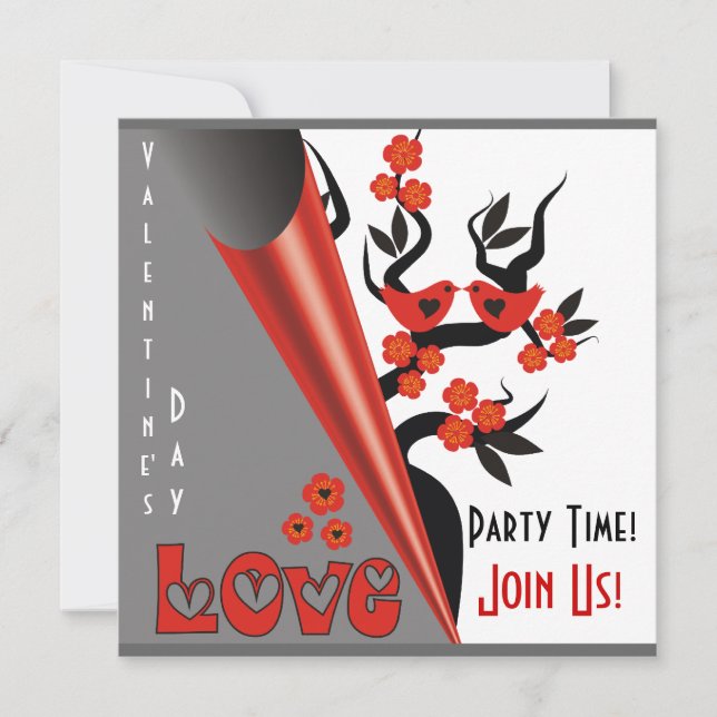 Valentine's Day Party Invitations (Front)