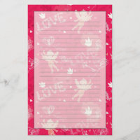 Valentine's Day  Pattern With Cupid