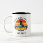 Valentine's Day Photo Best Boyfriend By Par Golfer Two-Tone Coffee Mug<br><div class="desc">Retro Best Boyfriend By Par design you can customise for dad, stepfather, grandpa or any golf enthusiast who's also a dad. Perfect gift for the best father, step daddy or grandfather ever who loves club sports or golfing The text "BEST BOYFRIEND BY PAR" can be customised with any moniker by...</div>