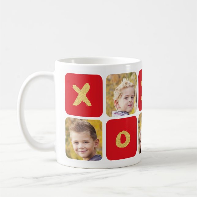 Valentine's Day Photo Collage Mug (Left)
