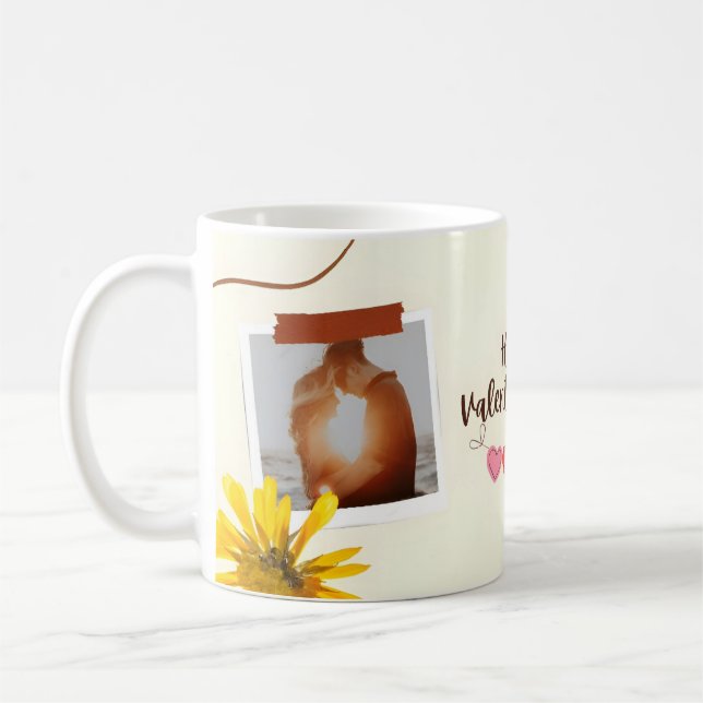 Valentines Day Photo Mug Gift (Left)