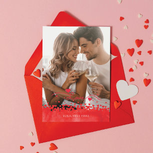 Valentine's Day Photo Personalised Holiday Card