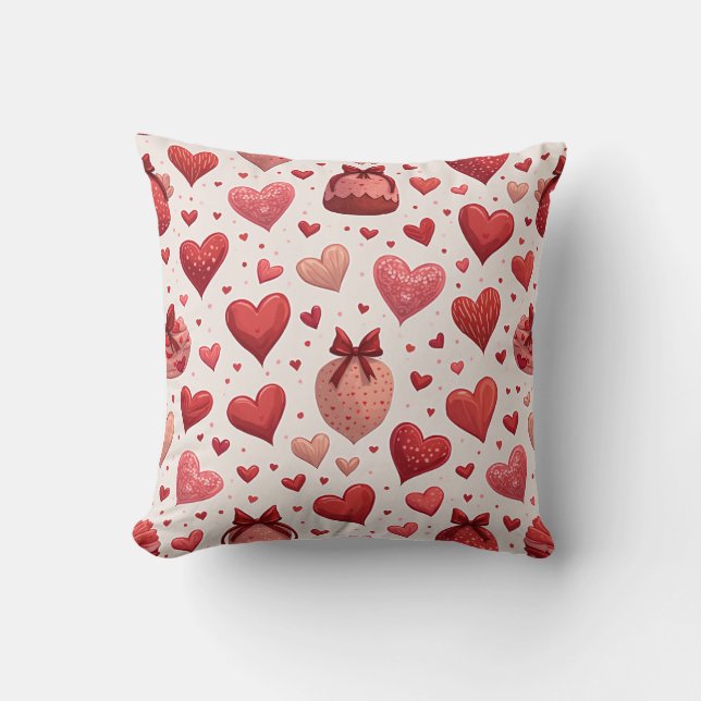 Valentine's Day pillow cushion (Front)