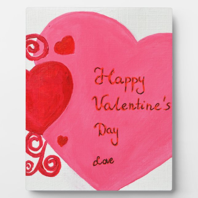 Valentine's Day Plaque (Front)
