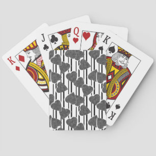 Valentine's day playing cards