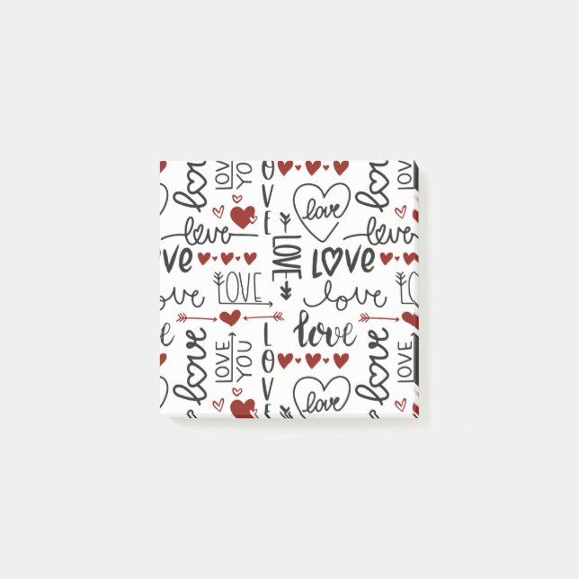 Valentines Day Post-it Notes (Front)