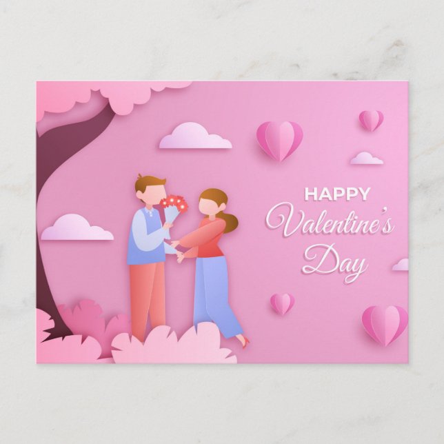 Valentine's Day Postcard (Front)