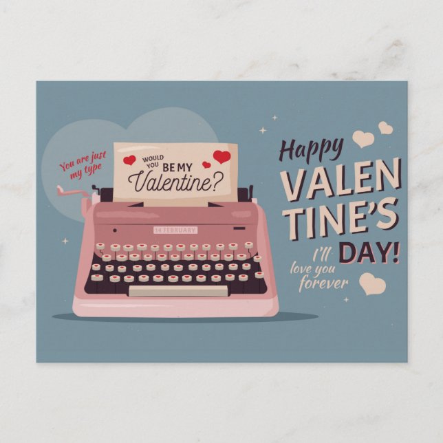 Valentine's Day Postcard (Front)