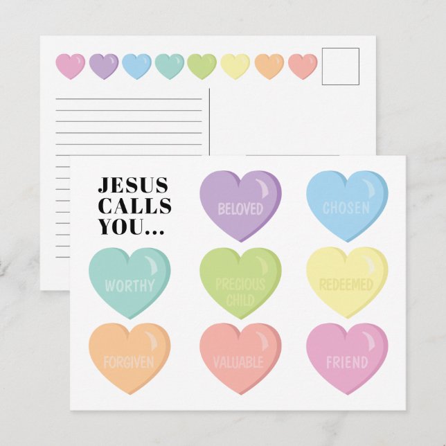 Valentine's Day Postcard (Front/Back)