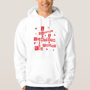Valentine's Day Puzzle Hoodie