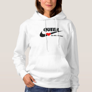 Valentine's Day "Queen" hoodie... Hoodie