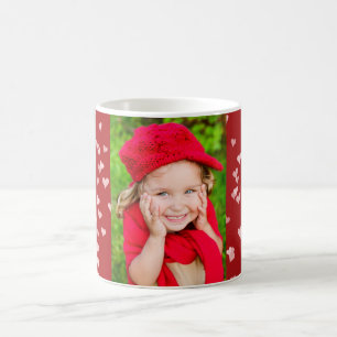 Valentine's Day Red Hearts Coffee Cup Gift
