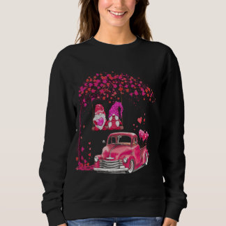 Valentine's Day Red Truck Sweatshirt