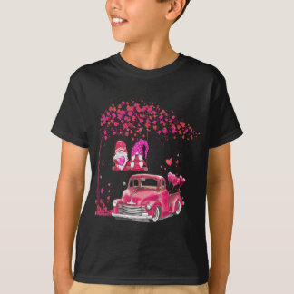 Valentine's Day Red Truck T-Shirt