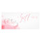 Valentine's Day Romantic Glass Heart Gift Card