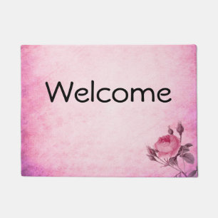 Valentine's day Rose Doormat