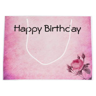 Valentine's day Rose Large Gift Bag