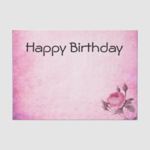 Valentine's day Rose Tissue Paper