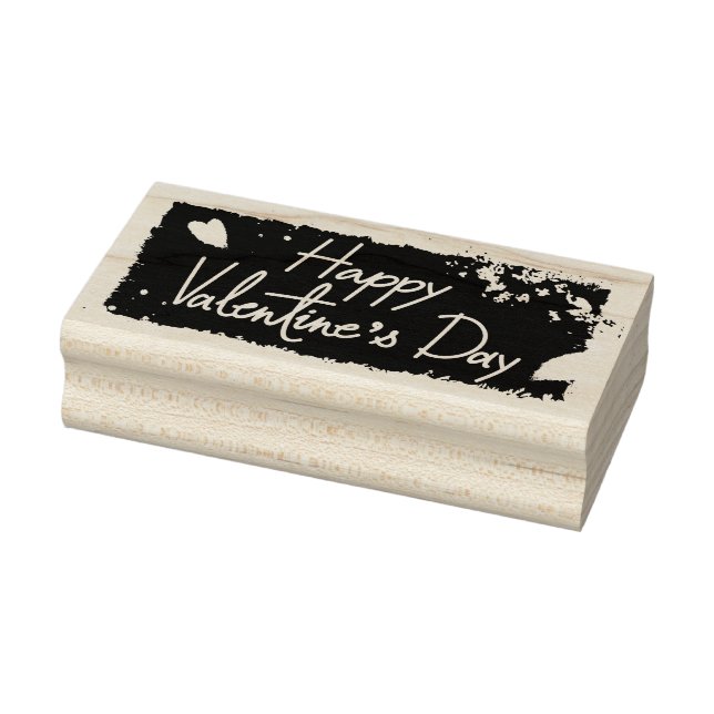 Valentines Day Rubber Stamp (Stamp)